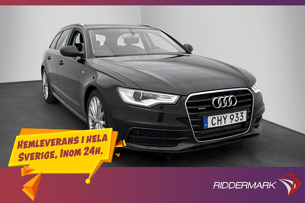 Audi A6 Avant 3.0 TDI V6 Q 204hk S Line P Sensor Dragkrok