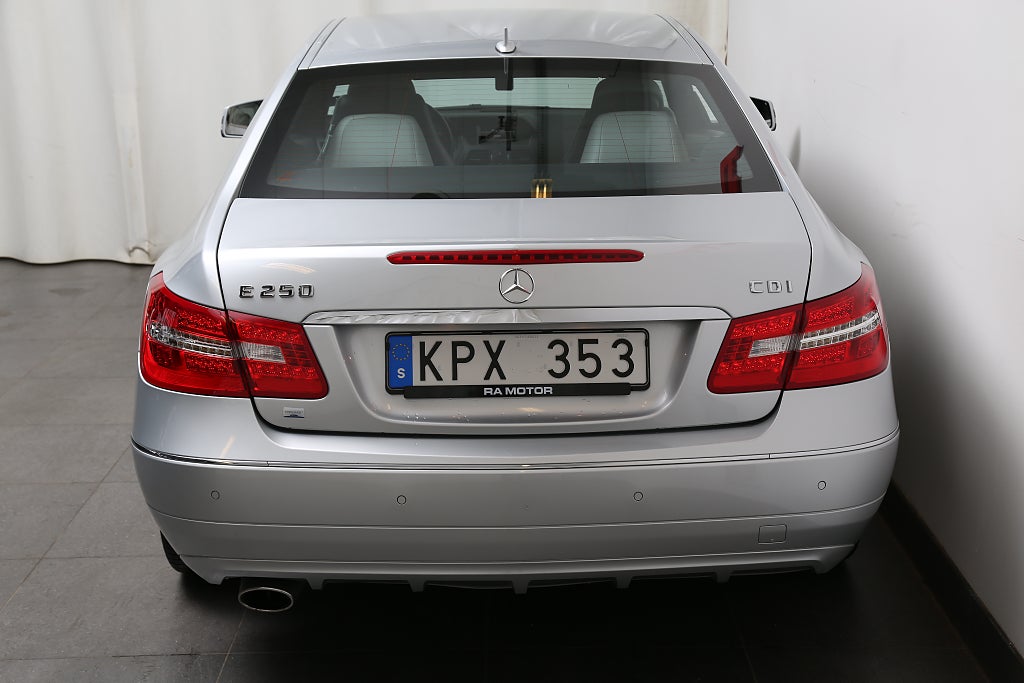 Mercedes-Benz E 250 CDI Coupé BlueEFFICIENCY 5G-Tronic 204hk