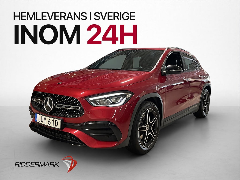 Mercedes-Benz GLA 200 AMG Wides Kamera Halvskinn Navi Drag