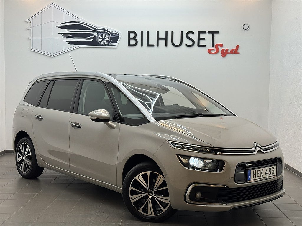Citroën Grand C4 Picasso 1.2 e-THP 130hk 7sits Pano/Navi/Bkamera/Carplay/Nyservad