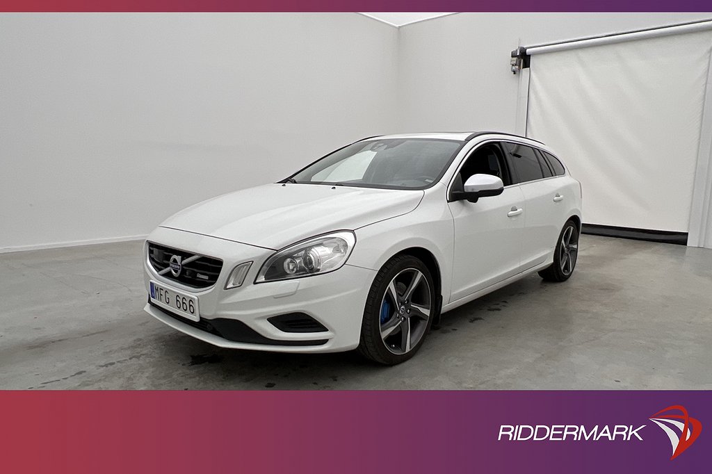 Volvo V60 Polestar T6 AWD 329hk R-Design VOC Taklucka Kamera