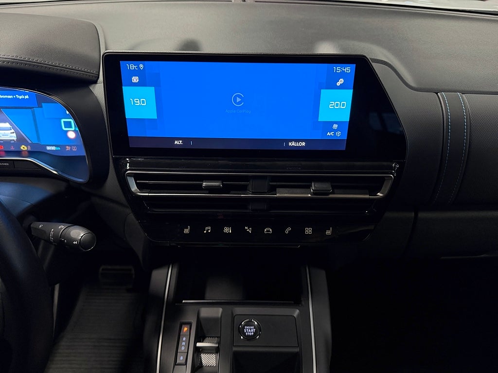 Citroën C5 Aircross Hybrid 225hk Adap-Farth Förklimatisering  Elstol Navi bild 12