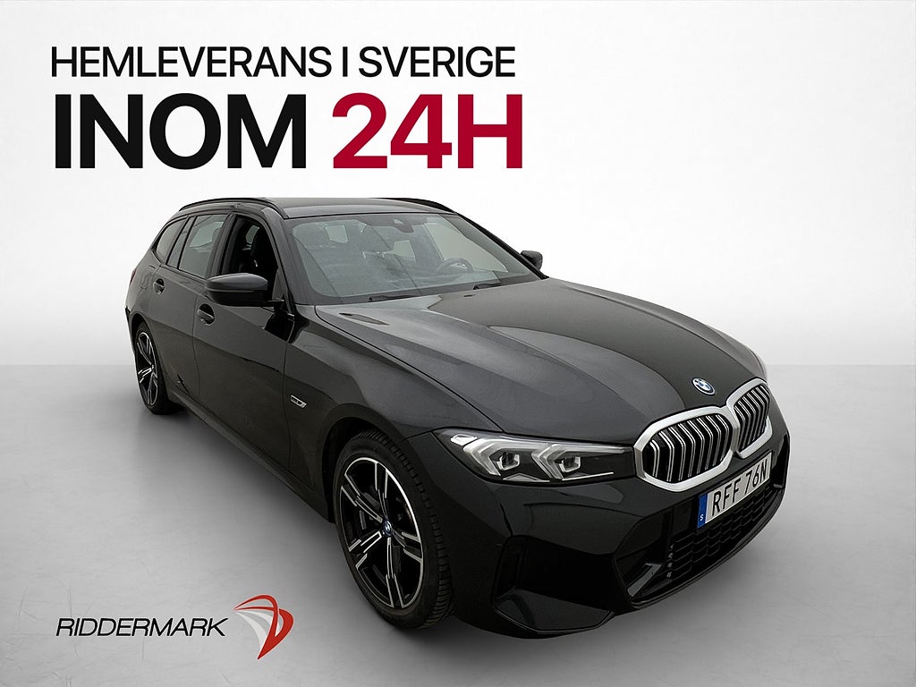 BMW 330e xDrive M-Sport Wide Skinn Dragkrok CarPlay