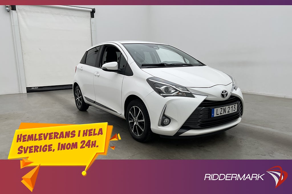 Toyota Yaris 1.5 111hk Y20 Kamera Farthållare Lane-Assist