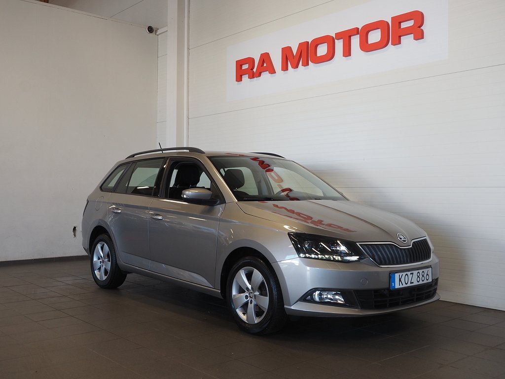 Skoda Fabia Kombi 1.0 TSI 95hk Style Dragkrok Motorvärmare 2018