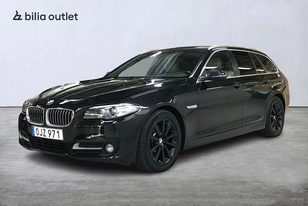 BMW 520d Touring Steptronic Sport 190hk Rattvärm Läder P-sensor