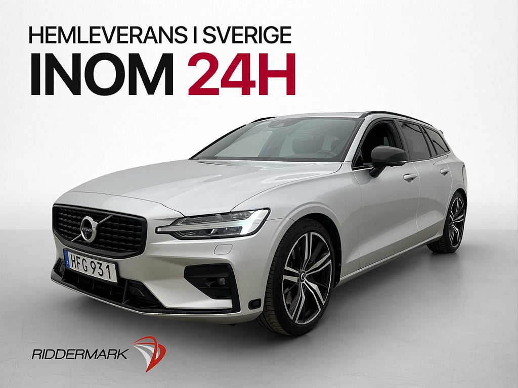 Volvo V60 T5 R-Design Pano H/K Skinn HUD 360° BLIS CarPlay