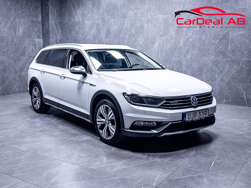 Volkswagen Passat Alltrack 2.0 TDI 4Motion 190hk Värmare Cockpit Kamera Läder Drag