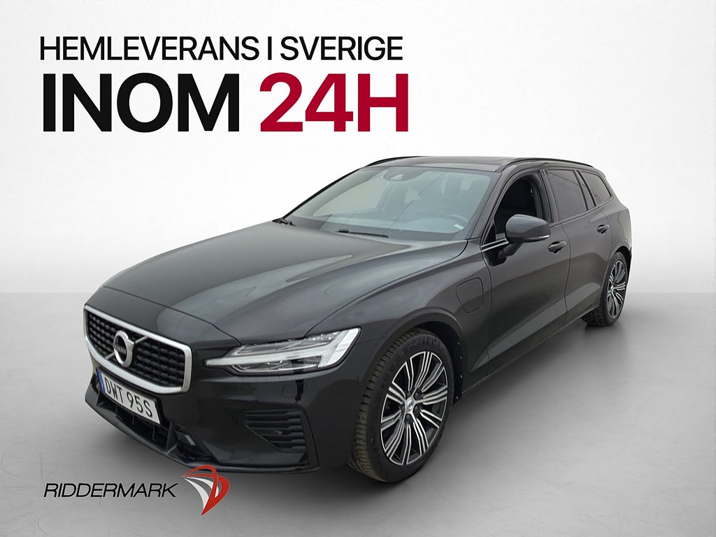 Volvo V60 Recharge T6 AWD R-Design Pano H/K  Kamera Värmare