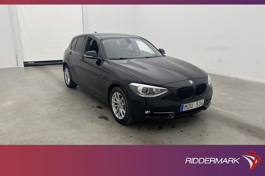 BMW 120 d 184hk Sport line Sensorer Keyless Dr 4,95% Ränta