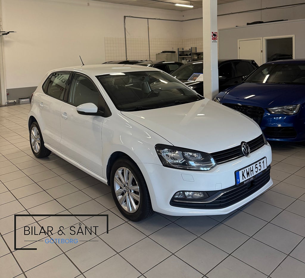 Volkswagen Polo 5-dörrar 1.2 TSI 90hk BMT Base Euro 6 Nybytt Kamrem