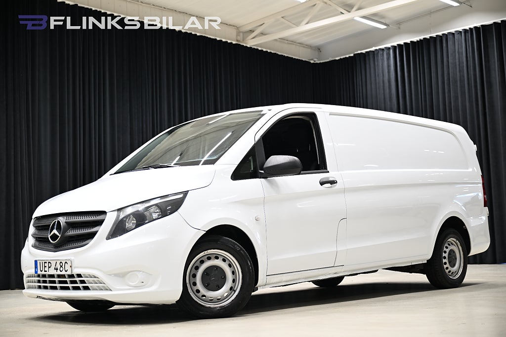 Mercedes-Benz Vito 110 CDI 102HK Extralång|Nedlackad|Inredd|Drag|Värmare