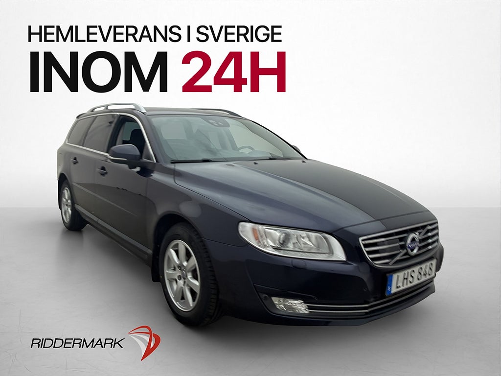 Volvo V70 D3 Summum VOC Värmare Navi P-Sensorer Skinn Drag