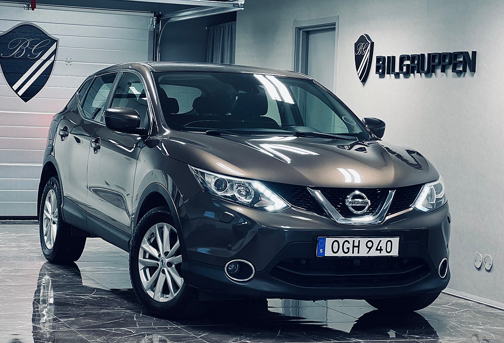Nissan Qashqai 1.2 DIG-T XTRONIC|Lågmil|Automat|Navi|Kamera|