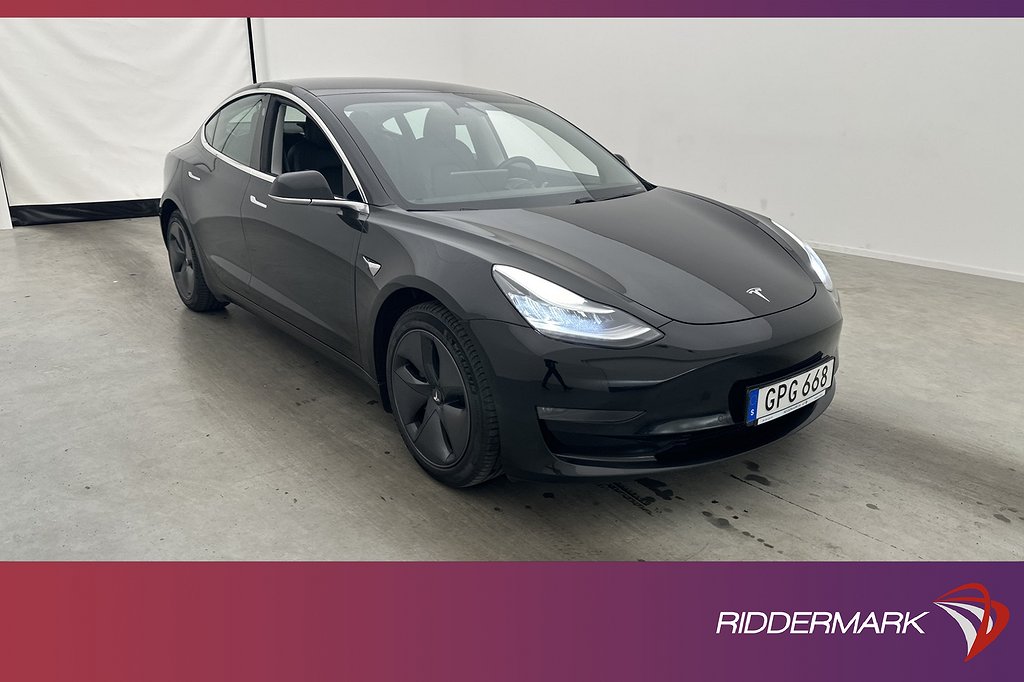 Tesla Model 3 Long Range AWD 440hk Dragkrok Sv.Såld MOMS