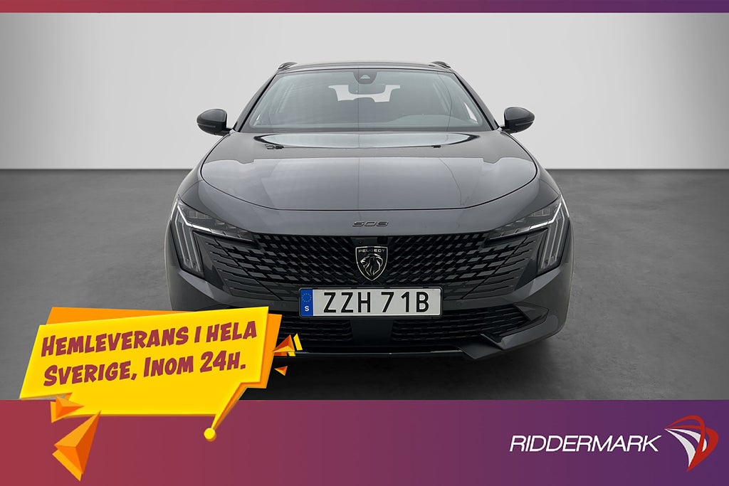 Peugeot 508 SW 1.2 GT Cockpit B-Kamera Drag 1 Brukare Navi