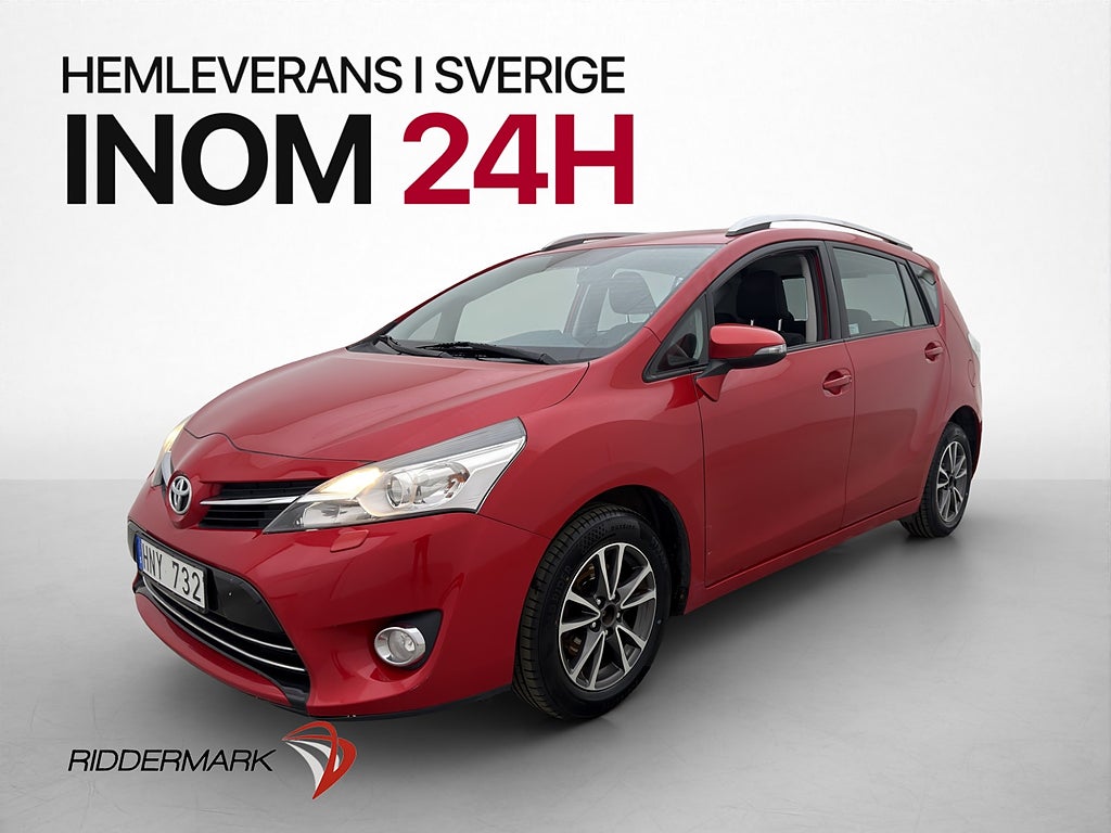 Toyota Verso 147hk Business 7-Sits Kamera Två-Brukare BT