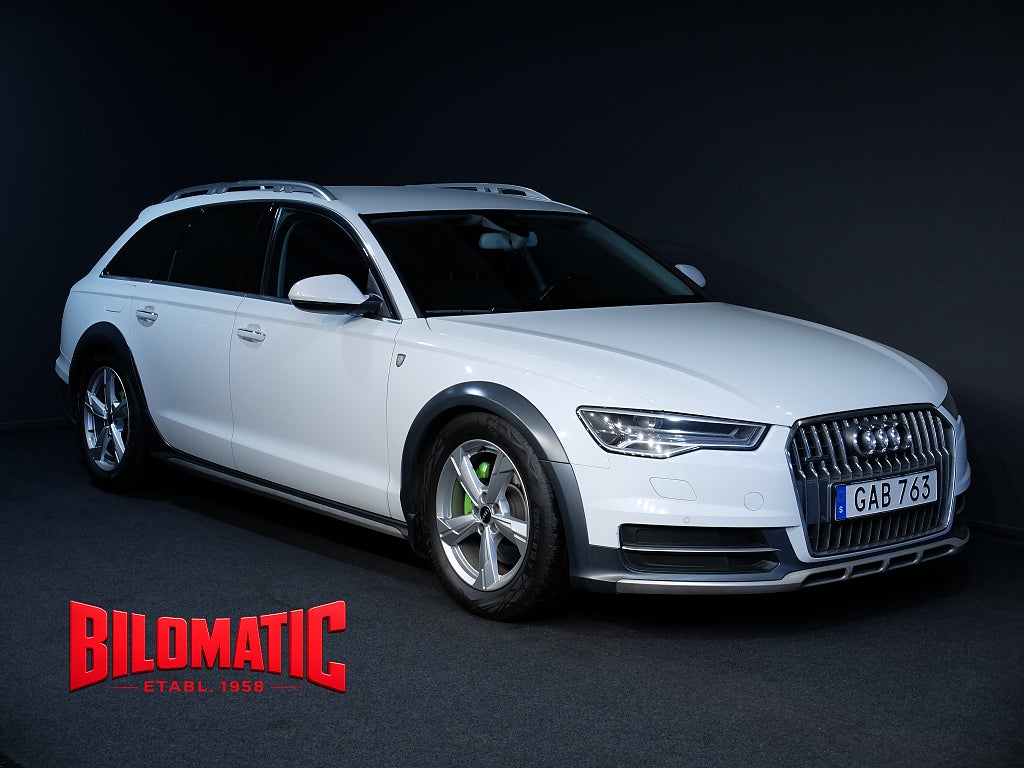 Audi A6 Allroad 3.0 TDi AUT Drag Värmare V-Hjul Skinn/Alcantar