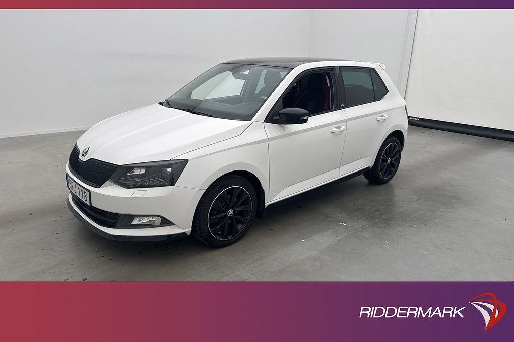 Skoda Fabia 1.2 TSI 90hk Monte Carlo Pano Sensorer Keyless