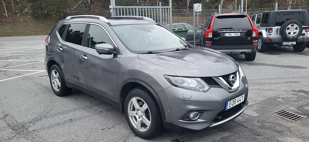 Nissan X-Trail 1.6 dCi 130hk 7-sits Tekna Panorama Nyservad 