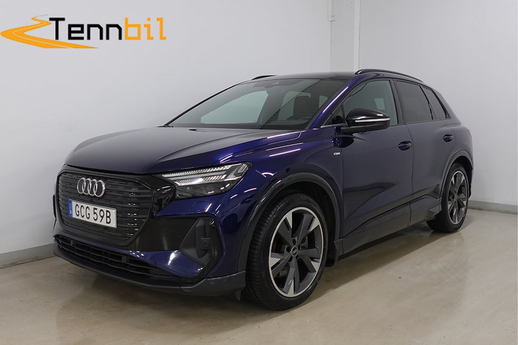 Audi Q4 E-Tron 50 Q Cockpit Matrix S-Line Black Edt  MOMS Drag P-Värme