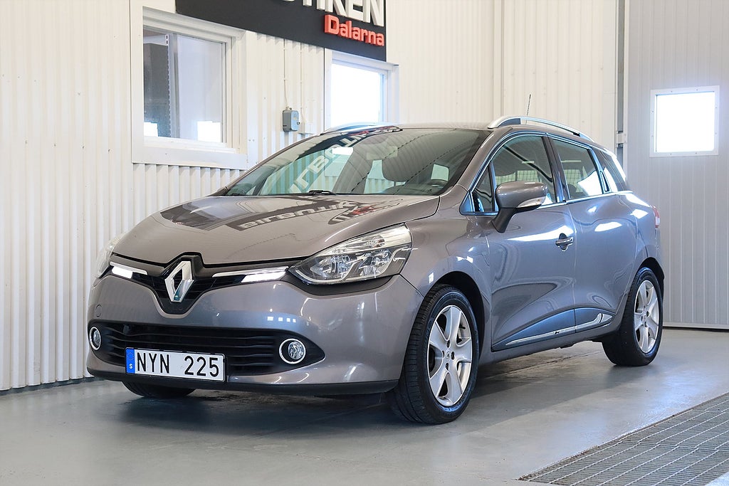 Renault Clio Sport Tourer 0.9 TCe 90hk 1-ägare Dragkrok M-värm