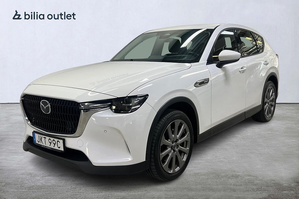 Mazda CX-60 PHEV 327hk Navi HuD BOSE Carplay Backkamera MOMS