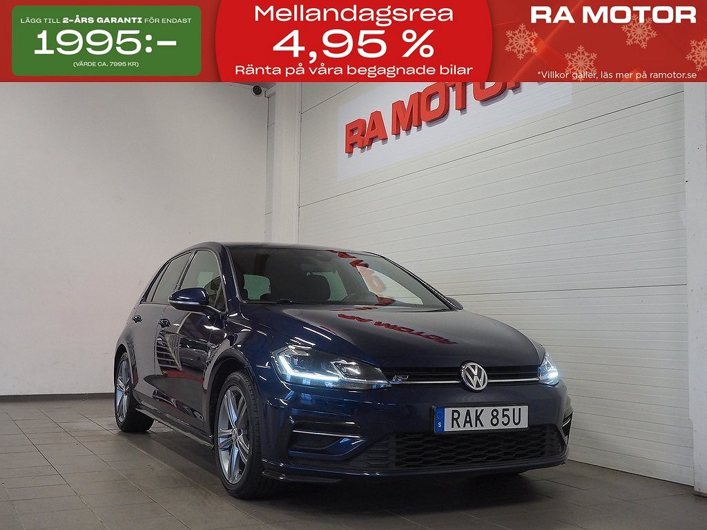 Volkswagen Golf 1.5 TSI 150hk R-Line | Cockpit | GPS | B-Kam