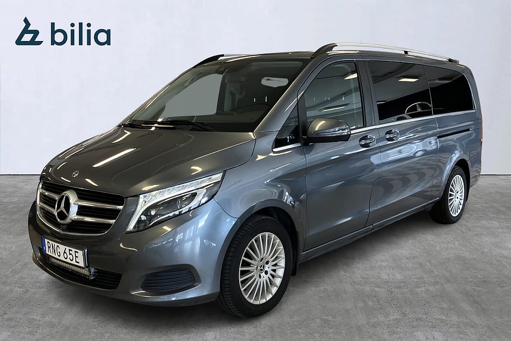 Mercedes-Benz V S-vHjul/Drag/M-dieselvärmare/360kamera/