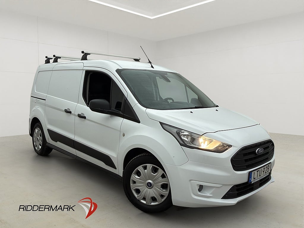 Ford Transit Connect LWB Värmare Drag B-Kamera CARPLAY Moms