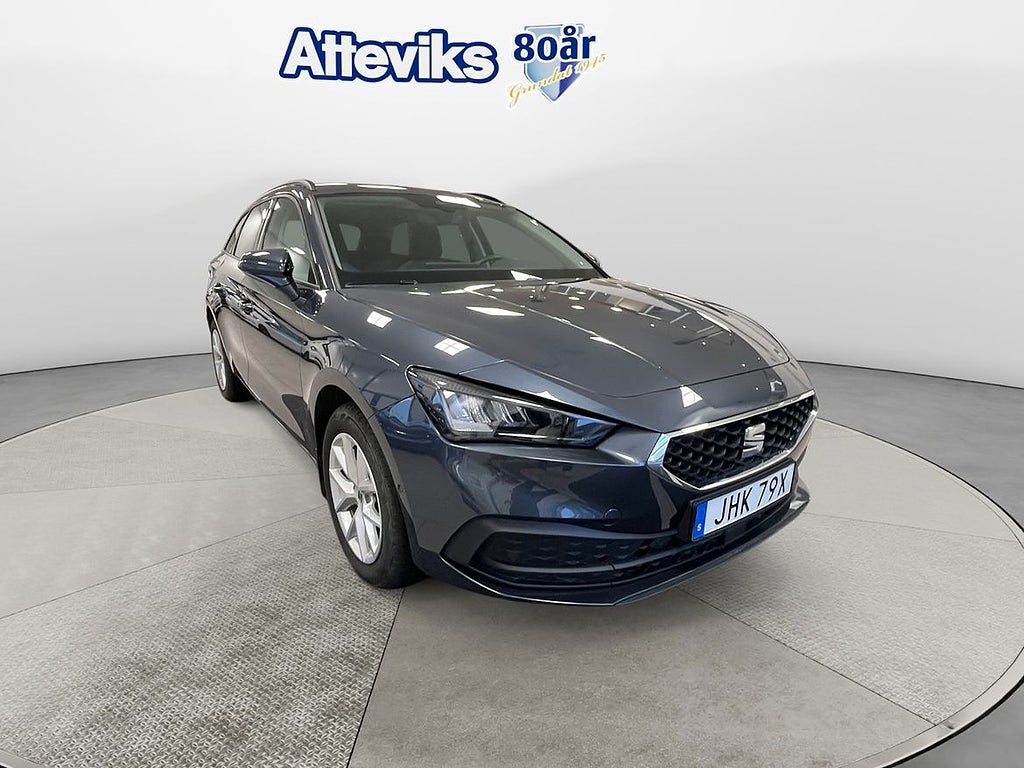Seat Leon Sportstourer 1.0 eTSi 110hk *P.värmare/Dragkrok/Backkamera*