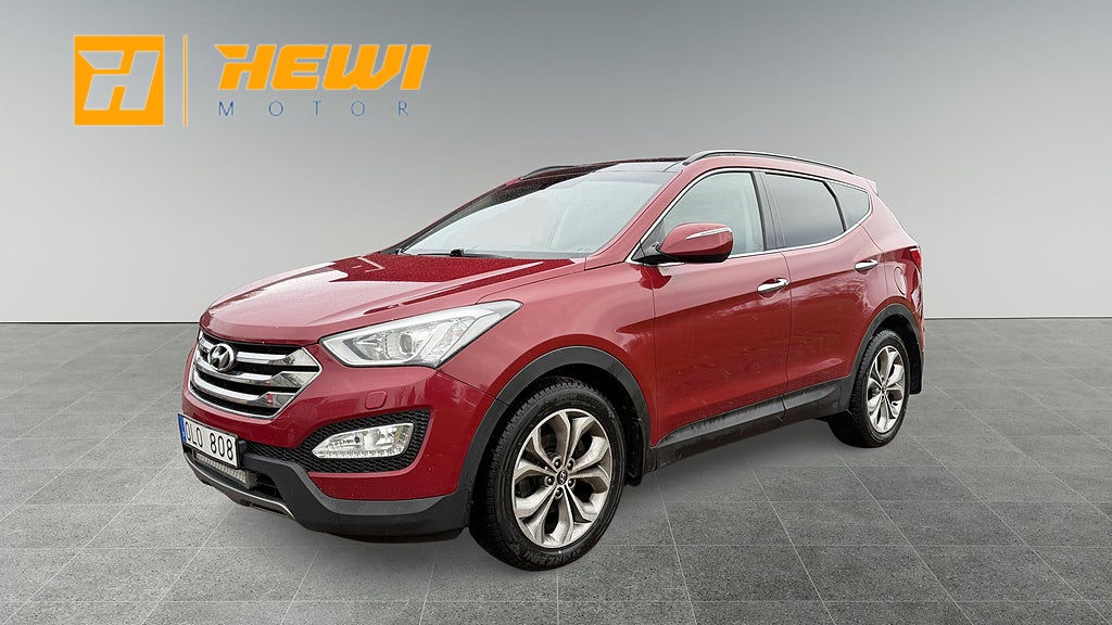 Hyundai Santa Fe 2.2 CRDi 4WD Automat Premium Rattvärme Ledramp Nya däck
