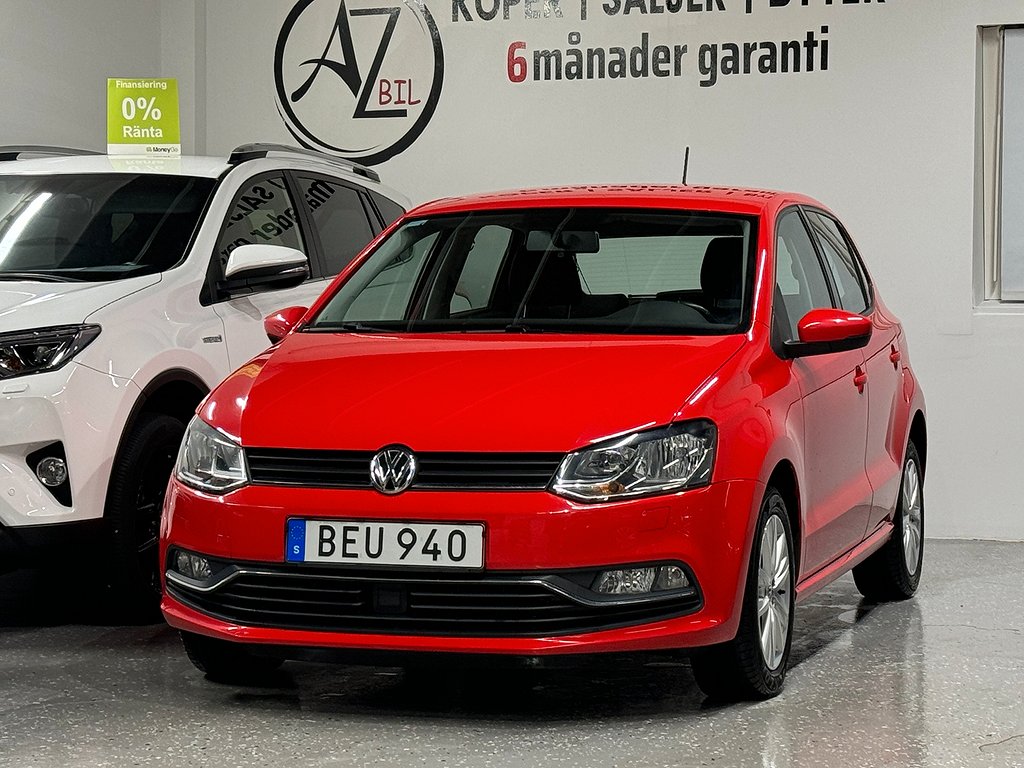 Volkswagen Polo 5-dörrar 1.2 TSI Euro 6 S&V  nybes & service