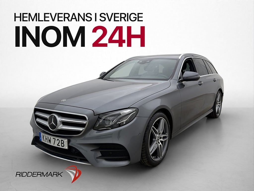 Mercedes-Benz E 200 T d AMG Wide Värmare Kamera Drag Navi