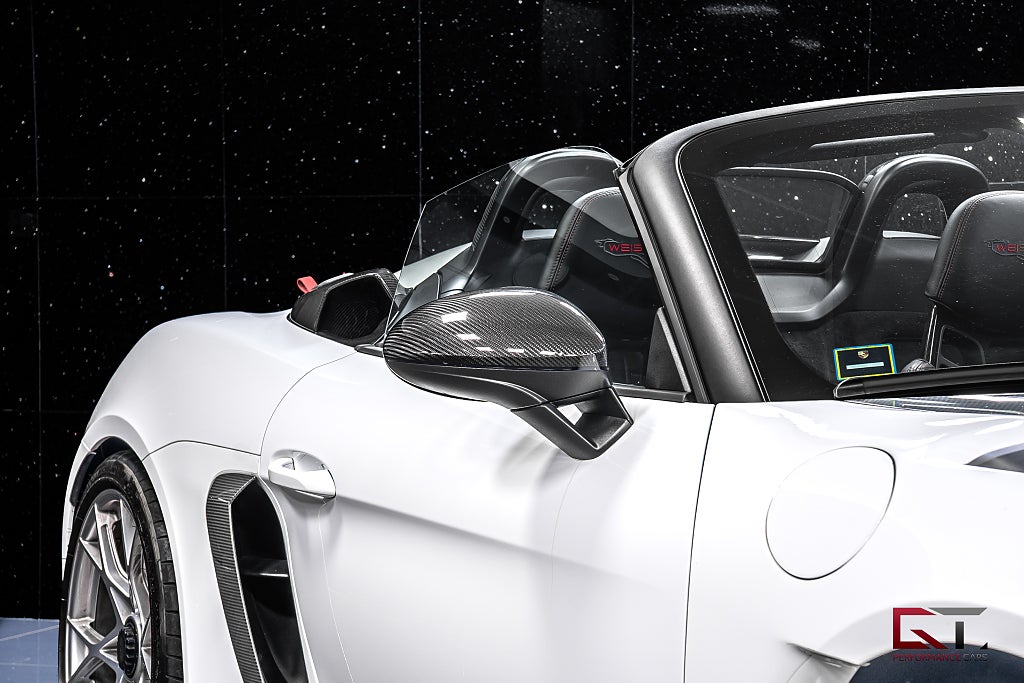 Porsche 718 Spyder RS Weissach Backkamera PDLS Sport-Chrono 1 ägare