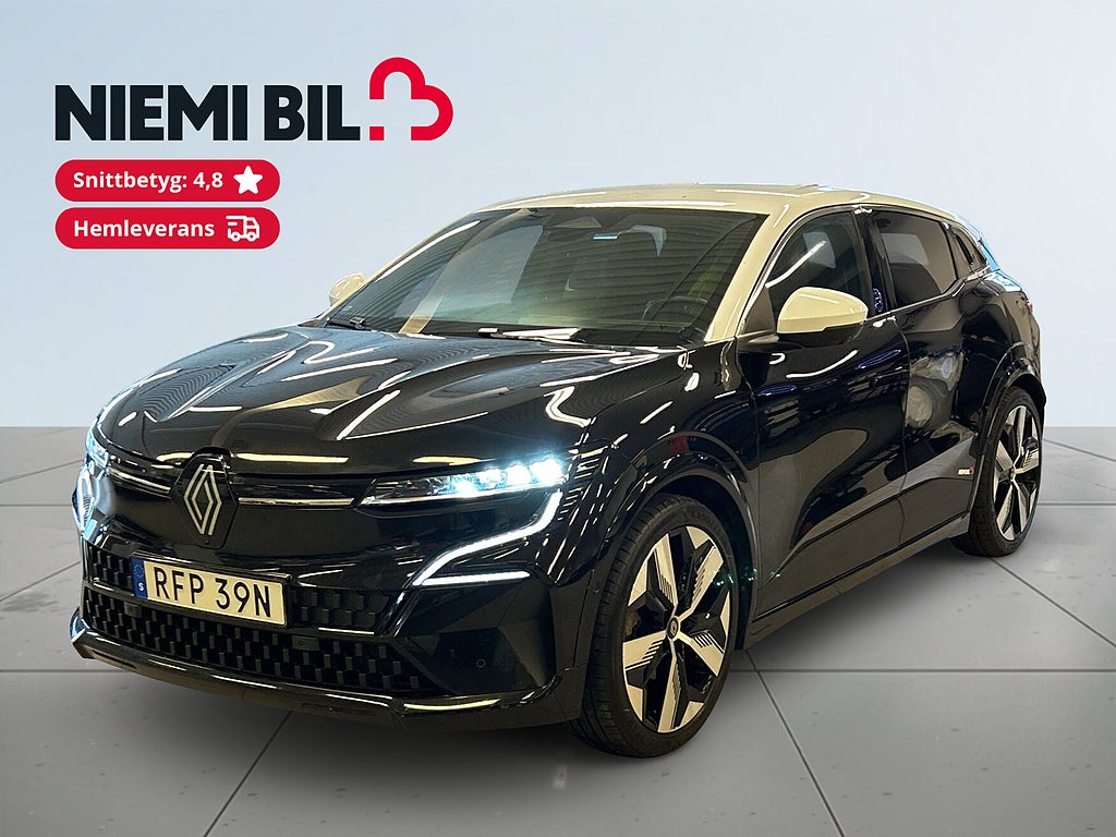 Renault Mégane E-TECH 60 kWh Euro 6 Adaptiv Fart/360/Navi/Rattvärm/SoV-Däck