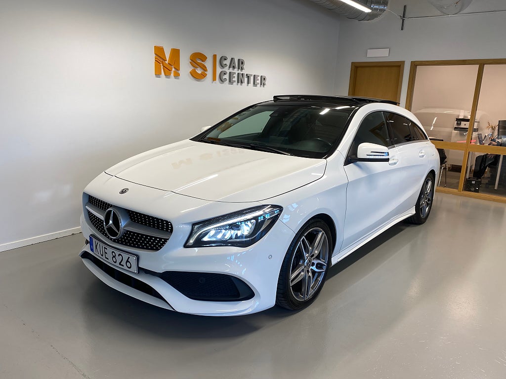 Mercedes-Benz CLA 200 Shooting Brake AMG Drag Pano SoV-däck 12mån garanti