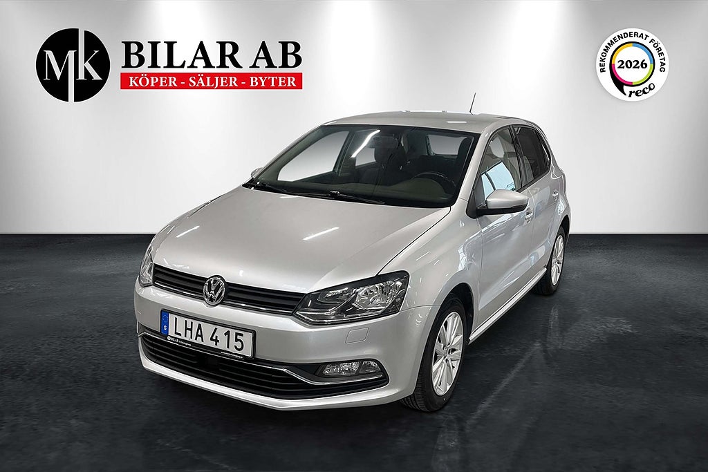 Volkswagen Polo 1.2 TSI 5-dörr Nyservad / Låga mil / Räntefritt 
