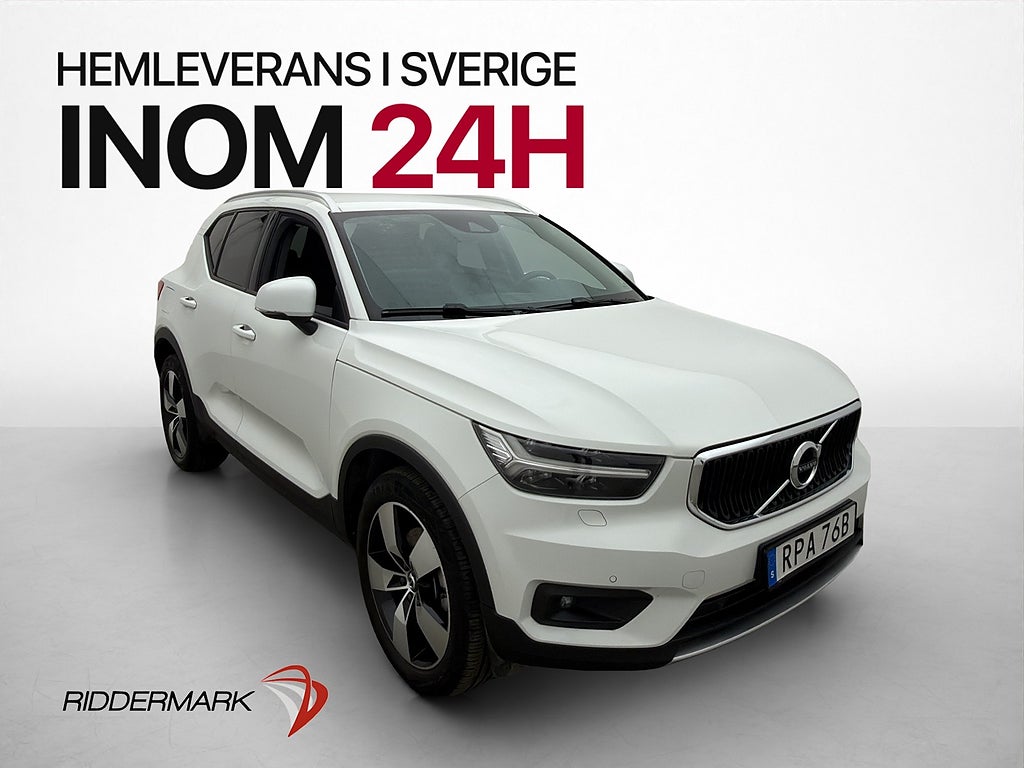 Volvo XC40 B4 AWD Momentum Värmare 0.70l/mil Navi Carplay