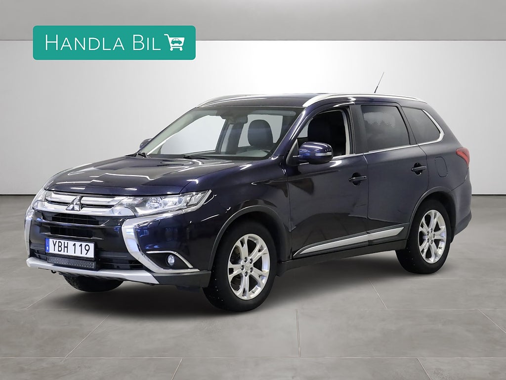 Mitsubishi Outlander 2.2 Di-D 4WD Business M-Värm Drag Skinn SoV