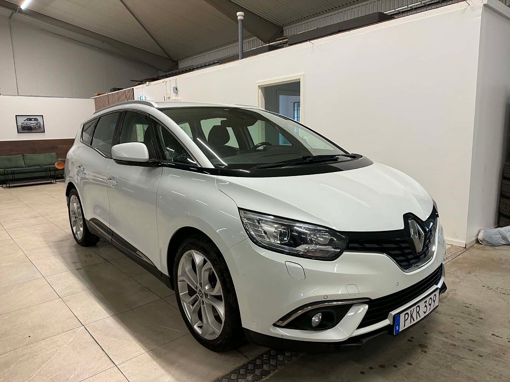 Renault Grand Scénic 1.2 TCe Euro 6 * 7 sits -  dragkrok GPS P-sensorer *