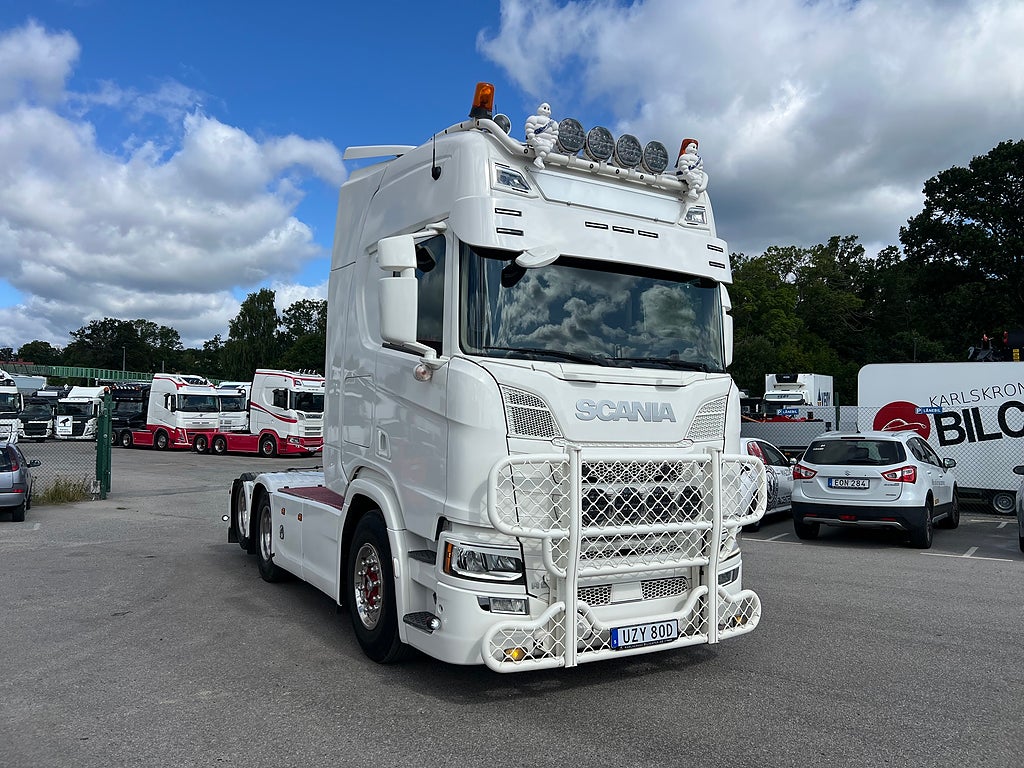 Scania R500 6x2 Dragbil Retarder, Klädd hytt, Full Boggie