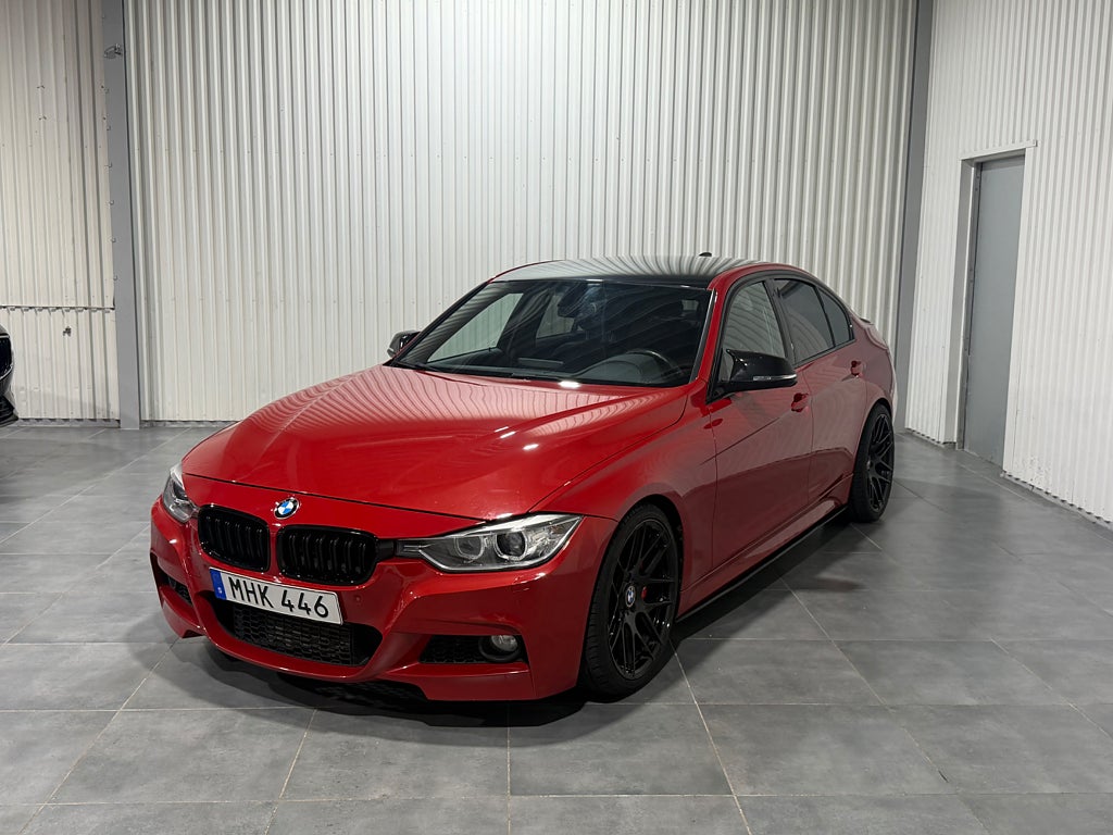 BMW 335i M3 Opti 400HK unik toppskick endast 9900Mil Svensksåld