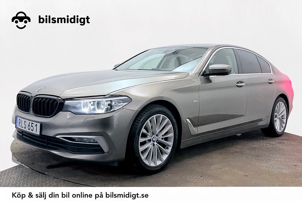 BMW 530i Sedan Sport Drag Delläder Navi Kamera Värmare H/K