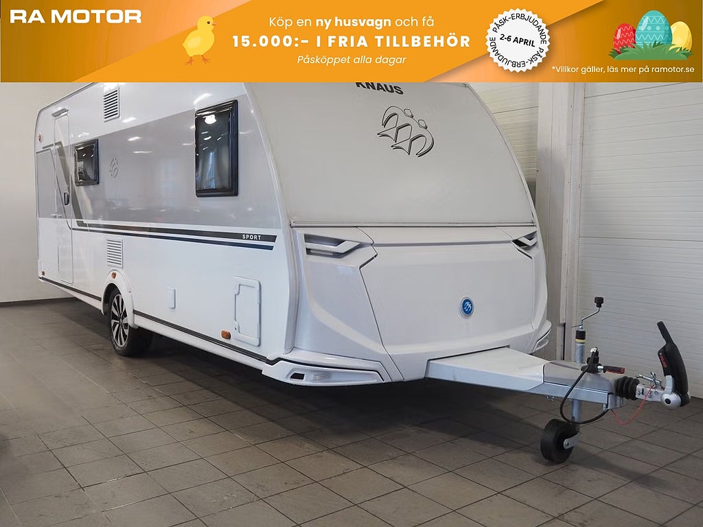 Knaus Sport 540 FDK Design-Paket I Golvvärme 2024