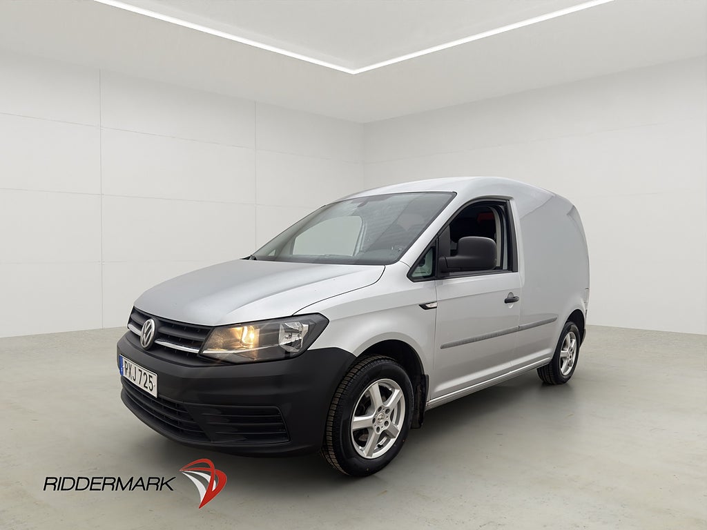 Volkswagen Caddy 2.0TDI Värm Drag V-inredd B-Kamera Moms