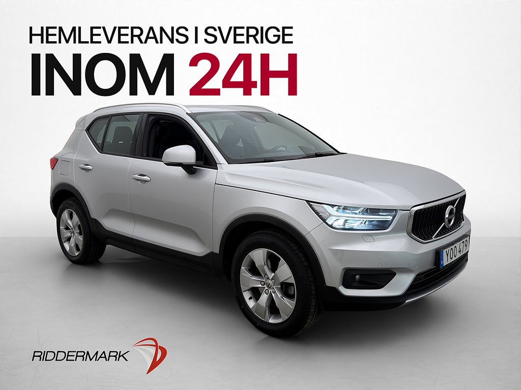 Volvo XC40 T4 AWD 190hk Momentum VOC Värmare Skinn