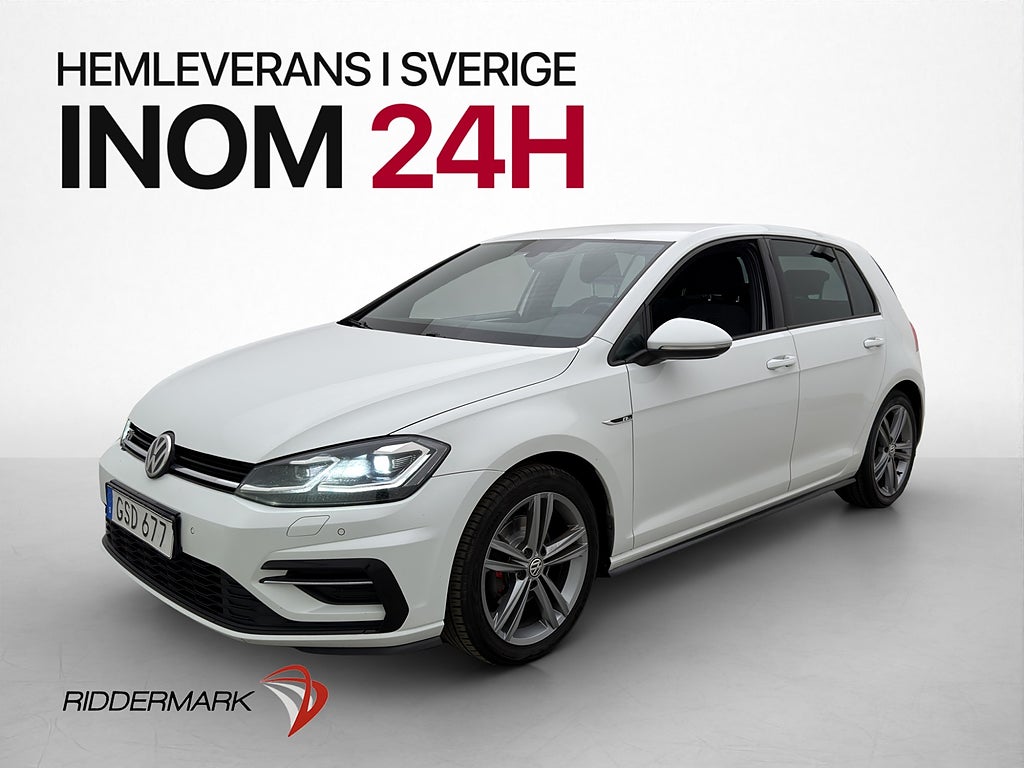 Volkswagen Golf TSI 150hk R-Line Cockpit P-Värmare Sensorer