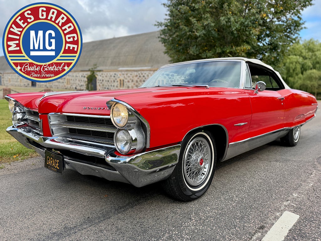 Pontiac Bonneville Convertible • FÖDD MED L71 TRI-POWER OPTION!