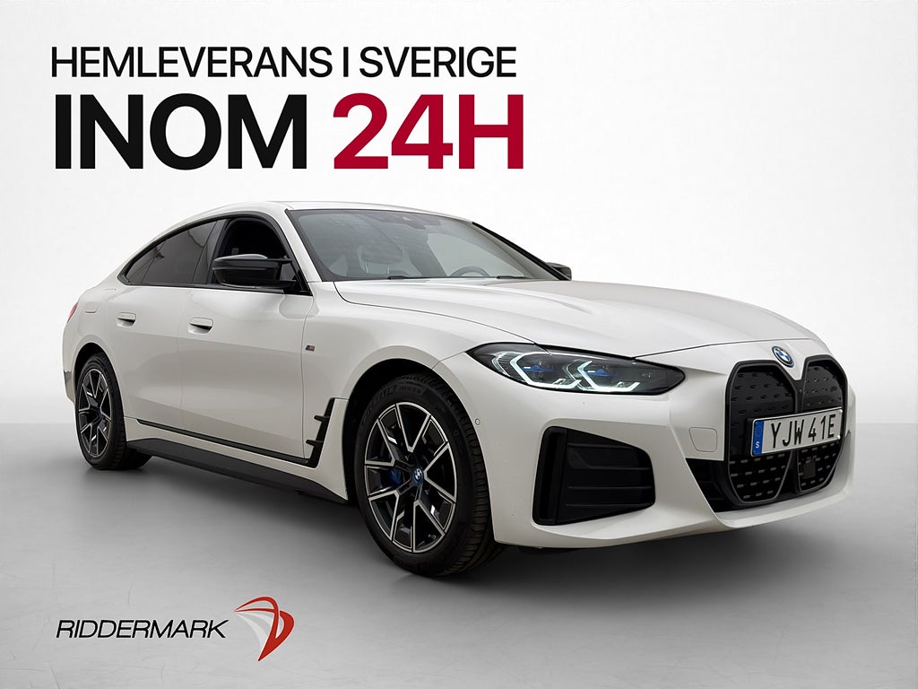 BMW i4 M50 xDrive M Sport Laser HUD Drag 360° HiFi CarPlay